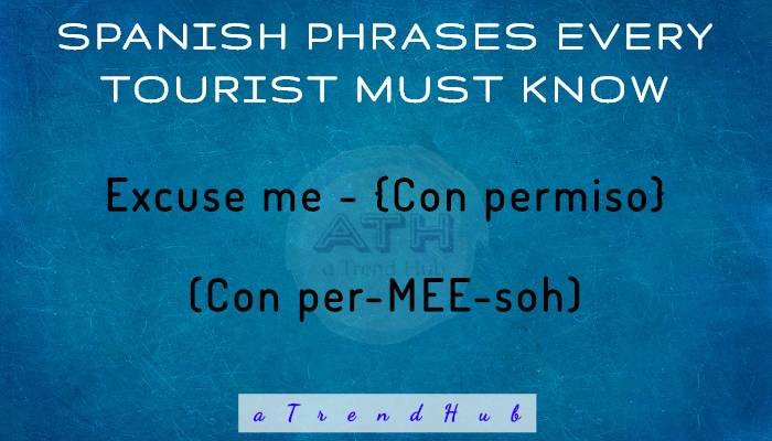 spanish tourist words